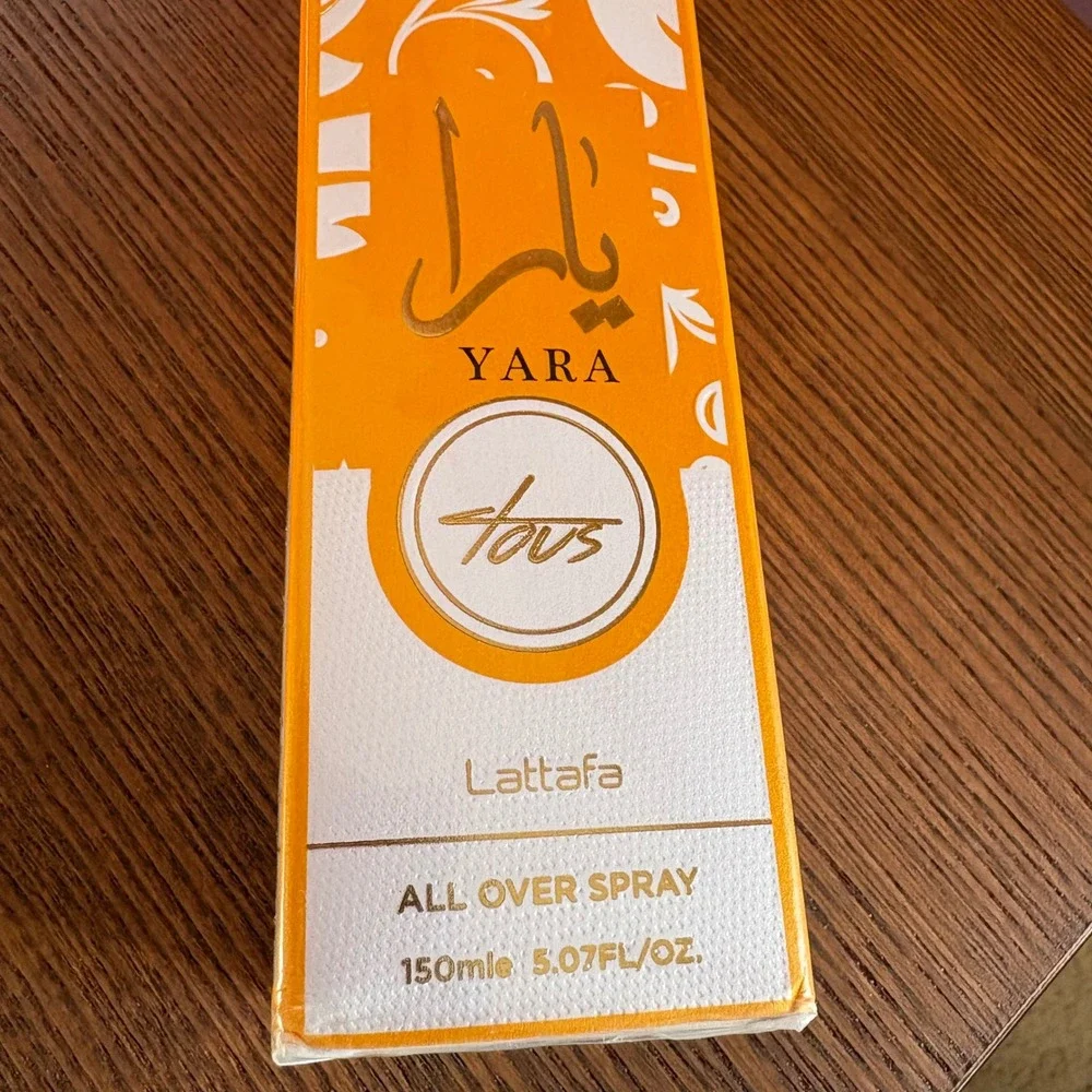 Lattafa Yara Tous All Over Spray 150ml 5 oz Tropical Mango Coconut Body Mist NEW